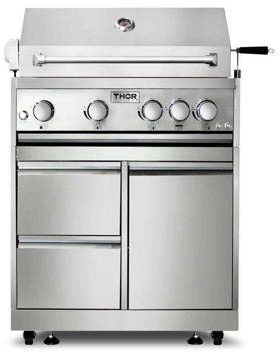Thor Kitchen 32\" Outdoor BBQ Grill Cabinet - MK03SS304