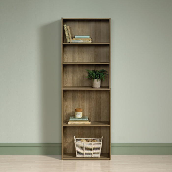 Grady 24.5\" 5-Shelf Bookcase - Summer Oak 