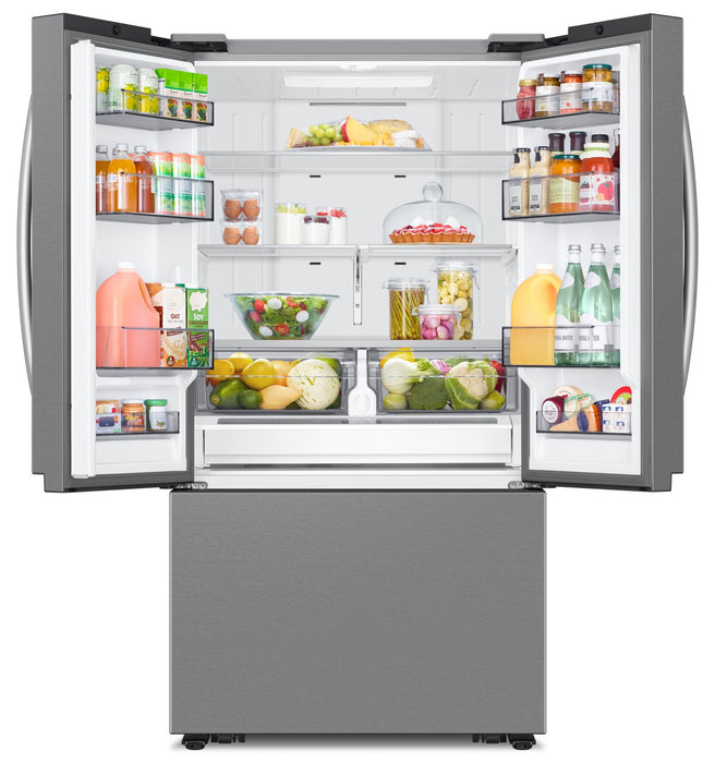 Samsung 36\" 27 Cu. Ft. SpaceMax Counter-Depth Refrigerator - Stainless Steel - RF27CG5100SRAA