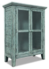 Rocco 32\" 2-Door Accent Cabinet - Vintage Blue