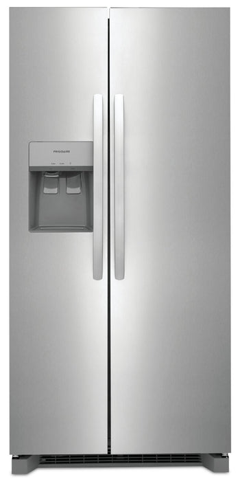 Frigidaire 33\" 22.3 Cu. Ft. Standard-Depth Side-by-Side Refrigerator - Stainless Steel - FRSS2323AS