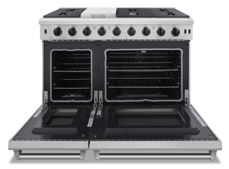 Thor Kitchen 6.8 Cu. Ft. Six-Burner Professional Gas Range – LRG4807U-SS
