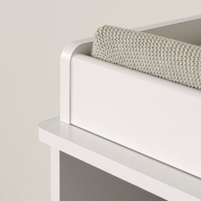 Ivy Baby Change Table with Storage Drawers - White