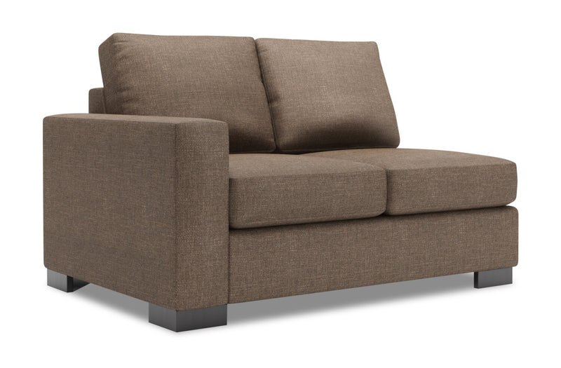 Sofa Lab Track LAF Loveseat - Luna Praline