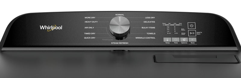 Whirlpool 7 Cu. Ft. Gas Dryer - Volcano Black - WGD6150PB