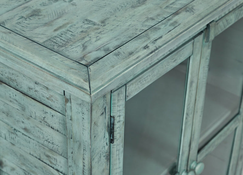 Rocco 32\" 2-Door Accent Cabinet - Vintage Blue