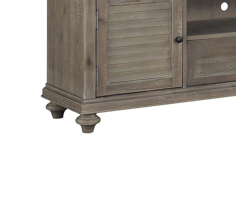 Winston 72\" Modern TV Stand with Storage and Cable Management for TVs up to 80\"- Light Brown