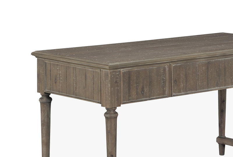 Winston 58\" Writing Office Desk with 3-Drawers - Light Brown Driftwood