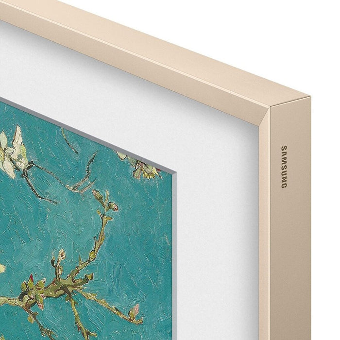 Samsung Customizable Bezel for 32\" The Frame TV - Beveled Sand Gold