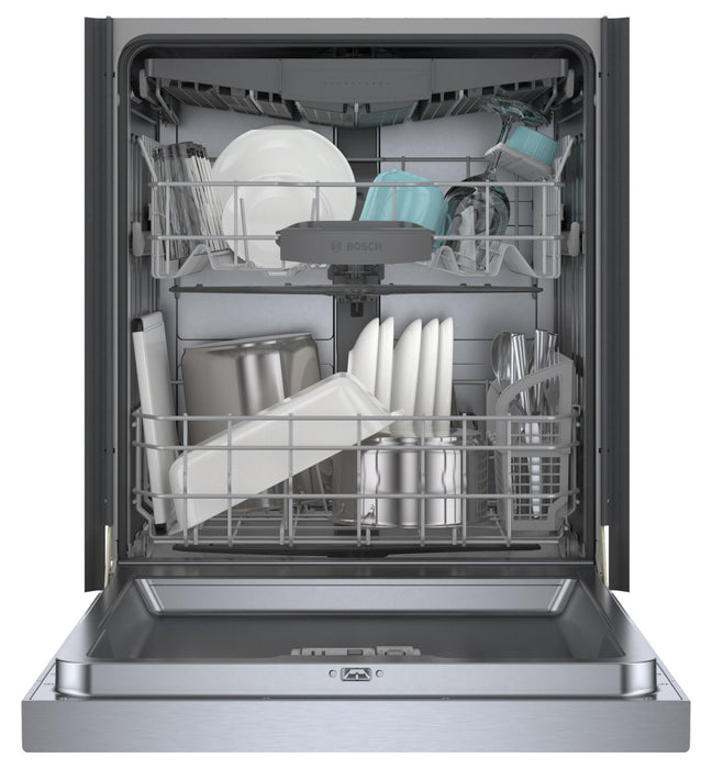 Bosch 100 Series Smart Dishwasher with PrecisionWash® and Third Rack - SHE5AE75N 