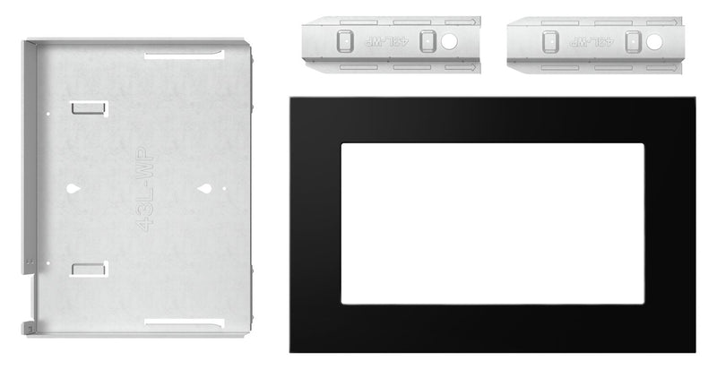 Whirlpool 30\" Trim Kit for 1.6 Cu. Ft. Countertop Microwave - MTK1630PB