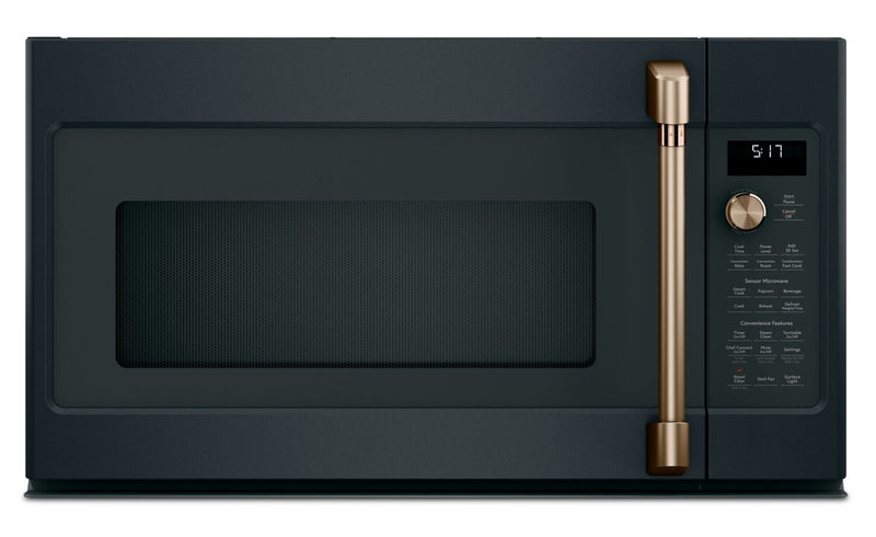 Café Handle Kit for Over-The-Range Microwave in Brushed Bronze - CXOTRHKPMBZ