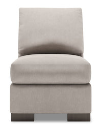 Sofa Lab Track Armless Chair - Pax Slate 