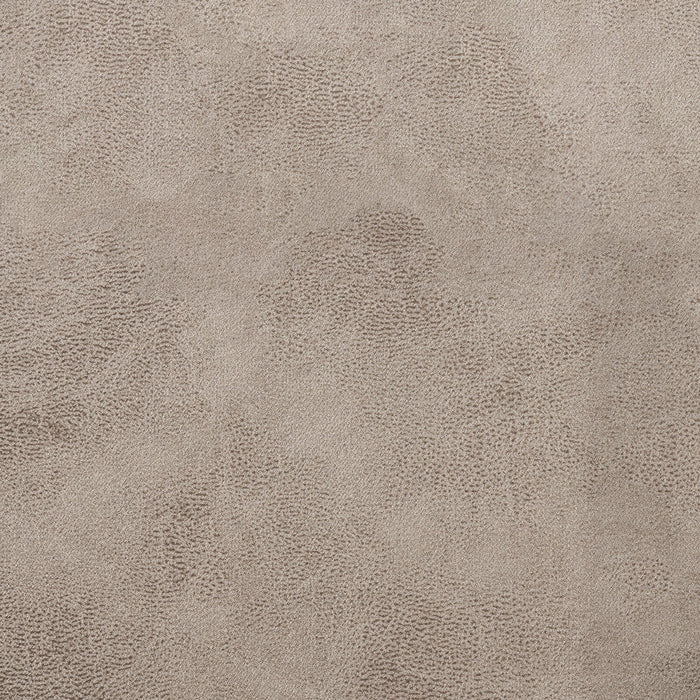 Heath Dining Chair with Vegan-Leather Fabric, Metal - Taupe