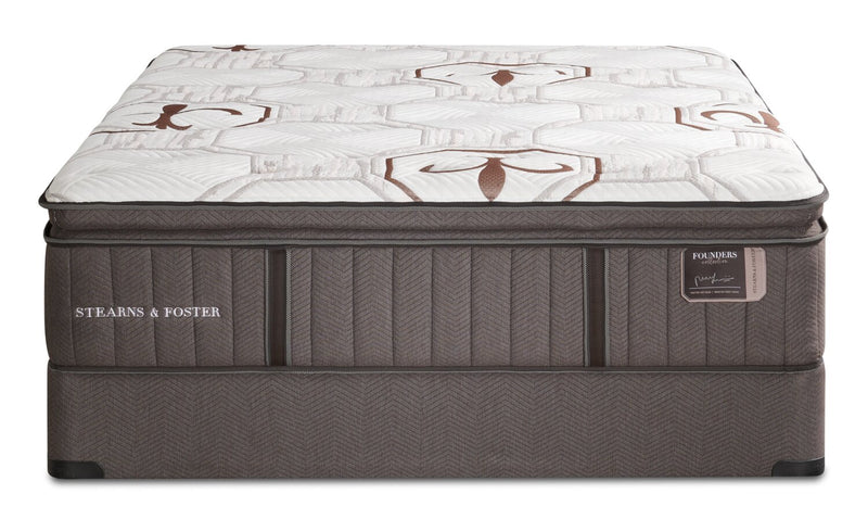 Stearns & Foster Founders Collection Crystal Palace Pillowtop Full Mattress Set