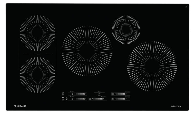 Frigidaire 36\" 5-Element Induction Cooktop - Black - FCCI3627AB