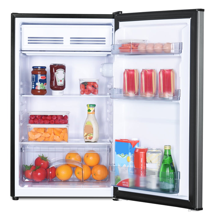 Danby 20.7\" 4.4 Cu. Ft. Single-Door Mini Fridge - Stainless Steel - DCR044B1SLM