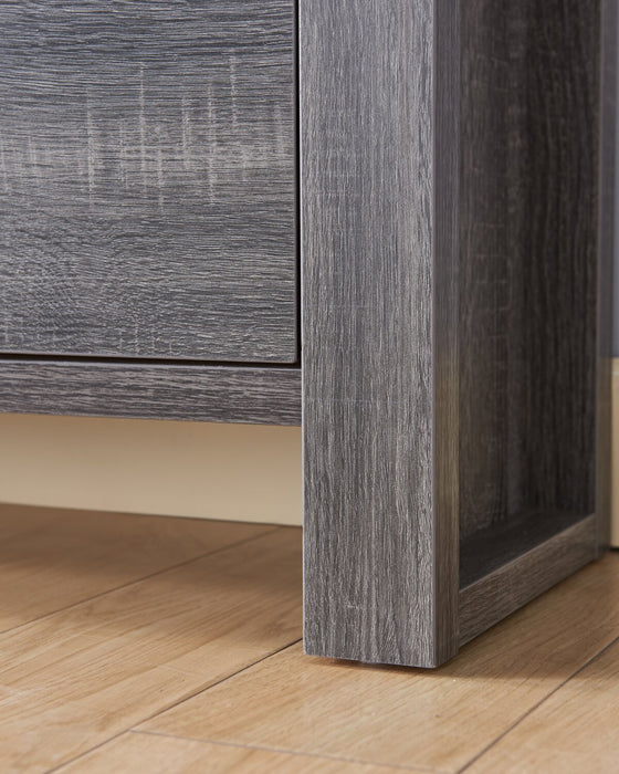 Oscar Owen 36\" Bookcase with Drawer & 6 Shelves - Grey