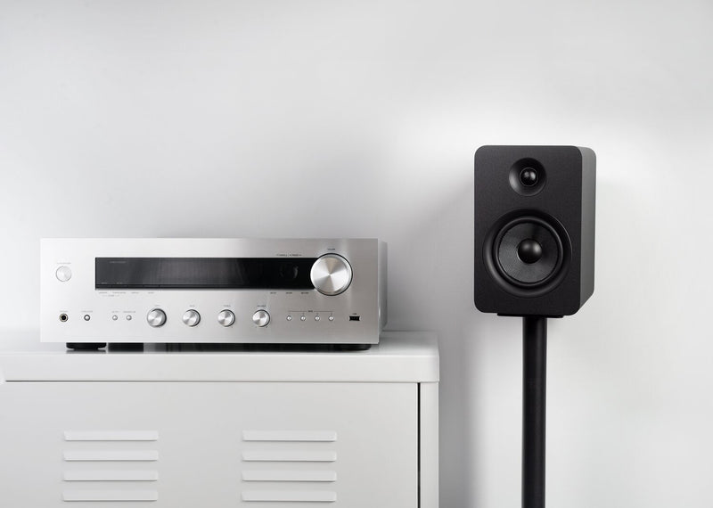 Kanto YU Passive 5.25\" Bookshelf Speakers with 1\" Silk Dome Tweeter - Black