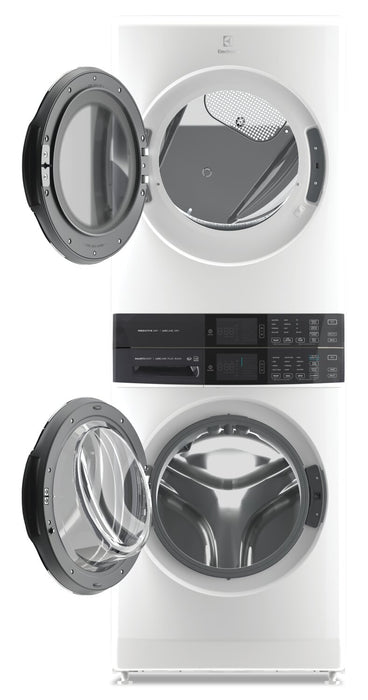 Electrolux 5.2/8.0 Cu. Ft. Front-Load Steam Laundry Tower - White - ELTE760CAW