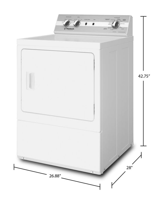 Huebsch 7 Cu. Ft. Electric Dryer - DC5102WE