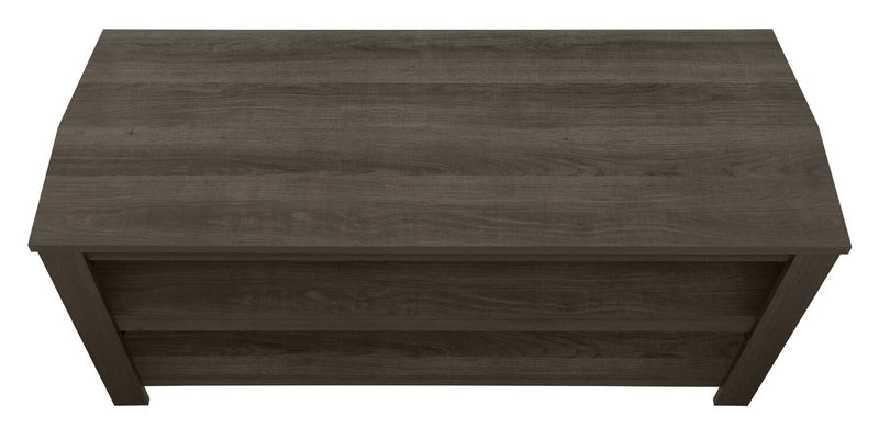 Matias 42\" Modern TV Stand with Storage and Cable Management for TVs up to 45\"- Dark Brown