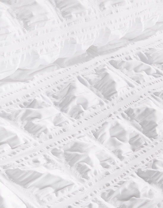 Elanna 4-Piece King Comforter Set - White