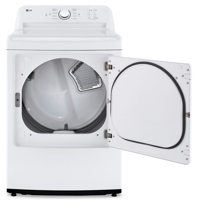 LG 7.3 Cu. Ft. Electric Dryer - White - DLE6100W