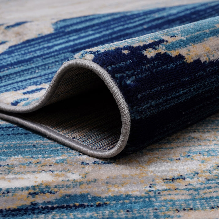 Simone Blue Area Rug - 6'7\" x 9'6\"