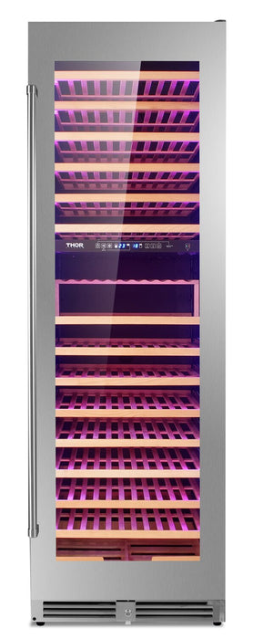 Thor 24\" 16.1 Cu. Ft. Single-Door Refrigerator - Stainless Steel - TWC2403DI