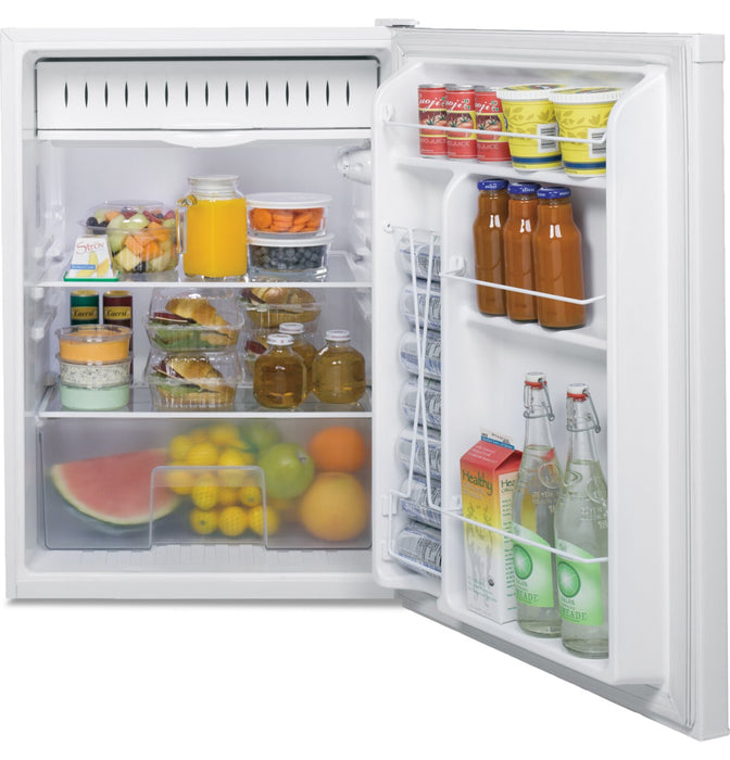 GE 24\" 5.6 Cu. Ft. Mini Fridge - White - GCE06GGHWW
