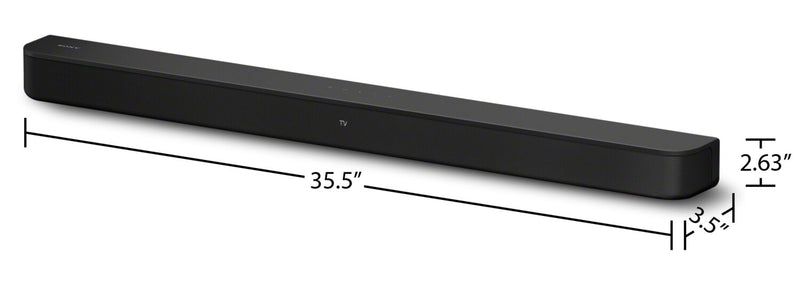 SONY S-Force 2.1 Channel 330W Soundbar with Wireless Subwoofer (HTS400)