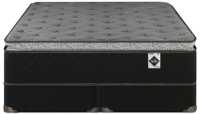 Springwall Sage Pillowtop Split Queen Mattress-in-a-Box Set