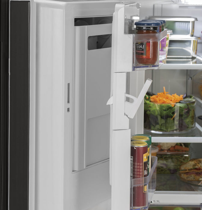 GE 36\" 25.5 Cu. Ft. French-Door Refrigerator - Slate - GFE26JMMES