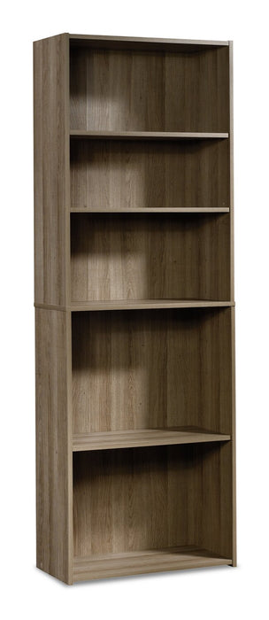 Grady 24.5\" 5-Shelf Bookcase - Summer Oak 