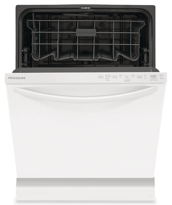 Frigidaire 24\" 52 dBA Built-In Top-Control Dishwasher - White - FDPH4316AW