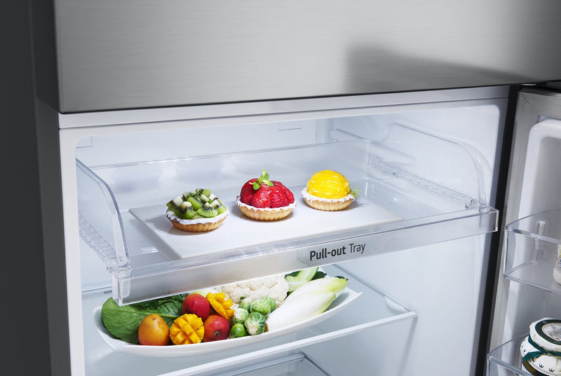 LG 28\" 13 Cu. Ft. Top-Mount Refrigerator - Platinum Silver - LT13C2000V