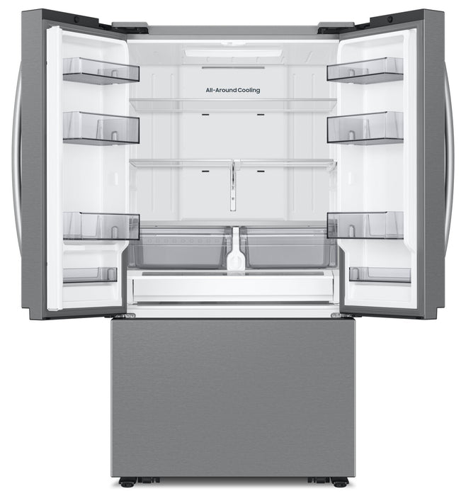 Samsung 36\" 27 Cu. Ft. SpaceMax Counter-Depth Refrigerator - Stainless Steel - RF27CG5100SRAA