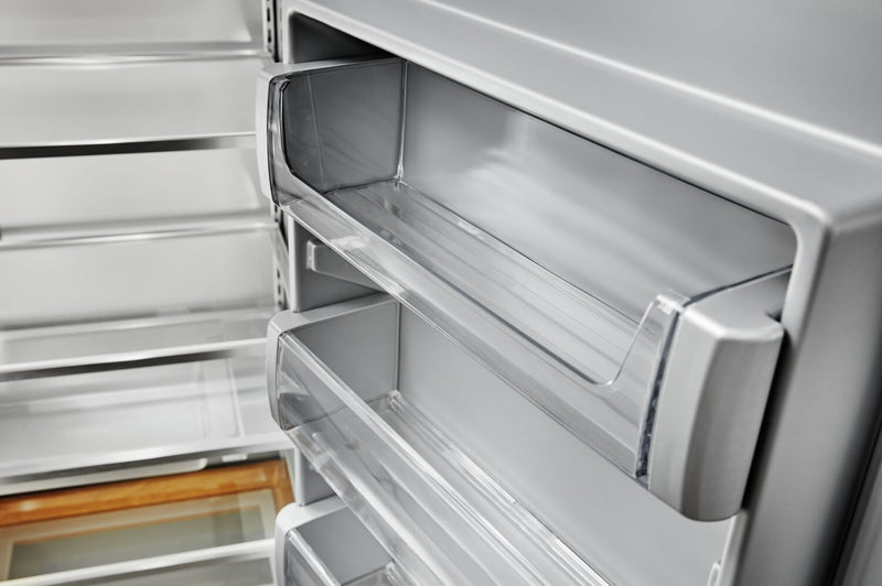 KitchenAid 48\" 30 Cu. Ft. Side-by-Side Refrigerator - Panel Ready - KBSN708MPA