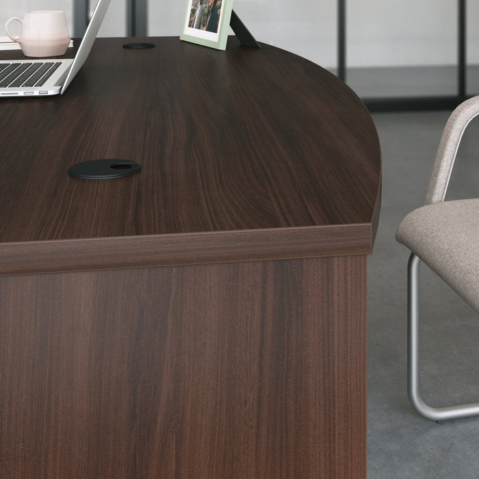 Affirm 59.06\" Commercial Grade Office Desk - Noble Elm