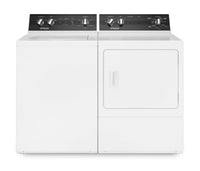 Huebsch 3.2 Cu. Ft. Top-Load Washer and 7 Cu. Ft. Electric Dryer - White 