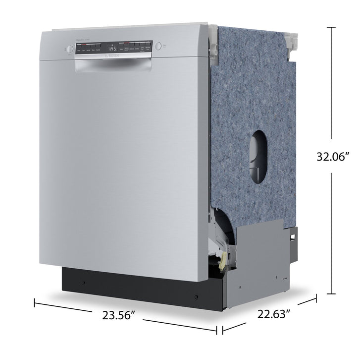 Bosch 300 Series Front-Control Dishwasher with PrecisionWash™ - SGE53C55UC 