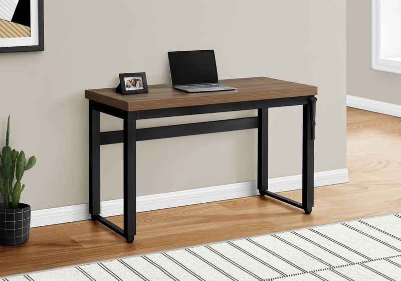 Kai 47.25\" Adjustable Height Office Desk - Walnut