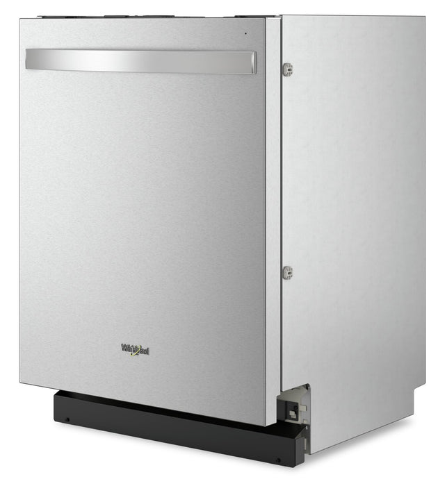 Whirlpool 24\" 44 dBA Built-In Top-Control Dishwasher - Fingerprint Resistant Stainless Steel - WDT550SAPZ