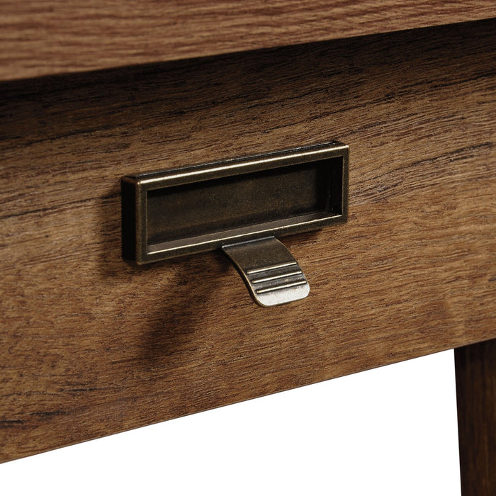  Kyree 59.06\" Executive Office Desk with 4-Drawers - Vintage Oak