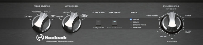 Huebsch 7 Cu. Ft. Gas Dryer with Steam - DR5102WG