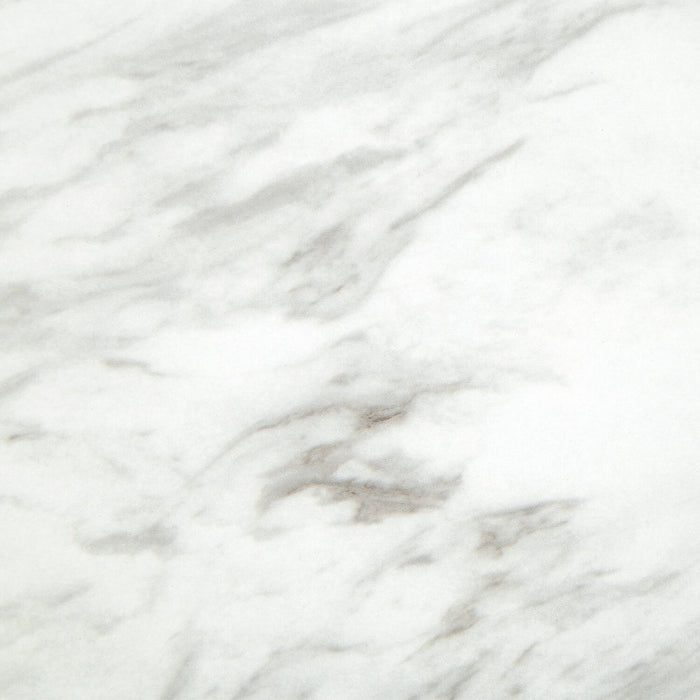 Donnesta 46\" Modern 3-Pack Coffee + 2 End Tables - Marble Look with Black Metal Frame