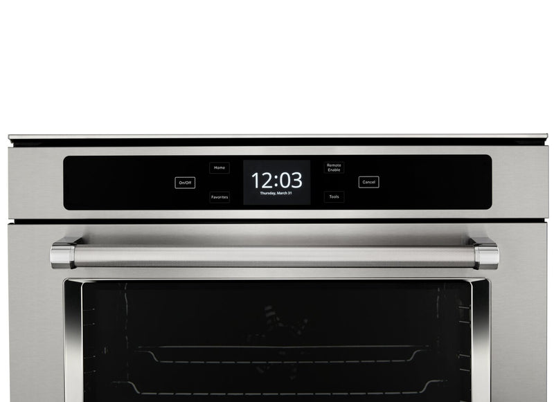 KitchenAid 2.9 Cu. Ft. Single Wall Oven with True Convection - YKOSC504PPS