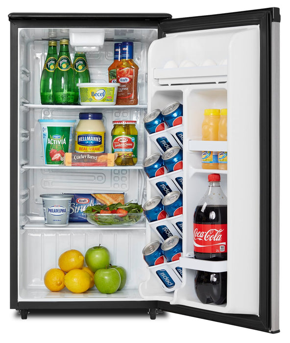 Danby 18.5\" 3.3 Cu. Ft. Single-Door Outdoor Mini Fridge - Spotless Steel - DAR033A1BSLDBO