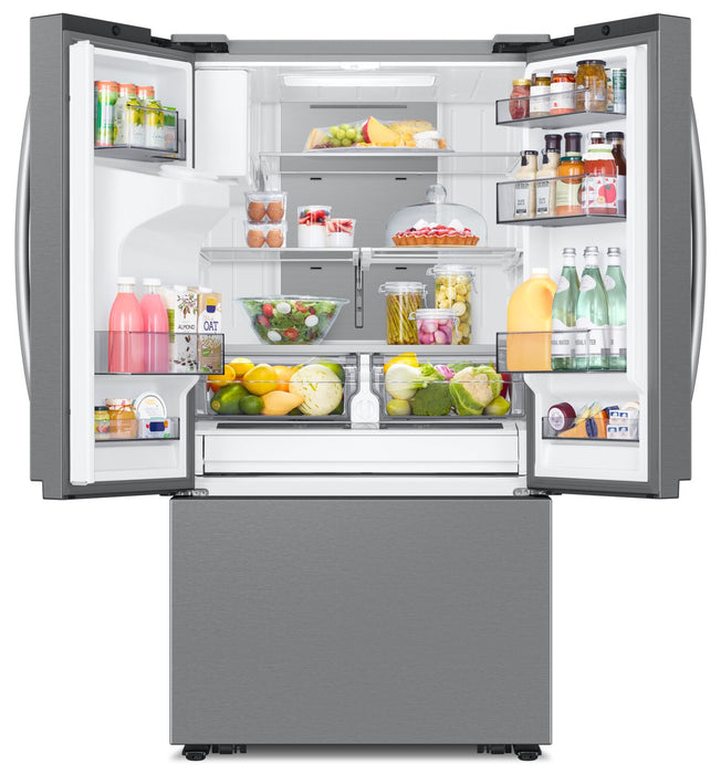 Samsung 36\" 30 Cu. Ft. Full Depth French-Door with Family Hub Refrigerator - Stainless Steel - RF32CG5900SRAC